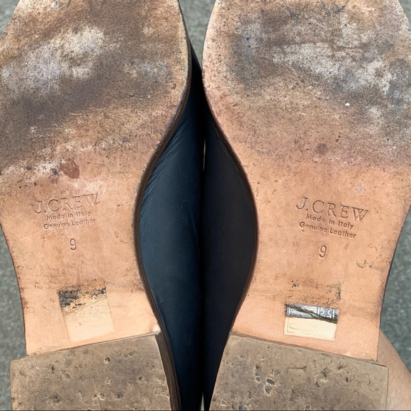 JCrew Calf Hair Genuine Leather Pointy Toe Loafers - Picture 11 of 15